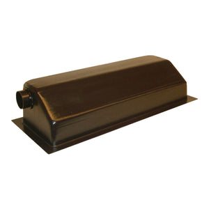 Icon 01604 Holding Tank with Right End Drain HT640ED - 46" x 29.5" x 8", Tank with 3" Spigot and Sensors Installed