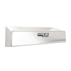 Extreme Max 5001.6041 Aluminum 4-Quart Liquid Storage Shelf for Race Trailer, Garage, Shop, Enclosed Trailer, Toy Hauler - Holds Four 1-Quart (32 oz.) Bottles, Silver