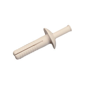 AP Products 013-140 Plastic 1" Rivets - White, Pack of 25