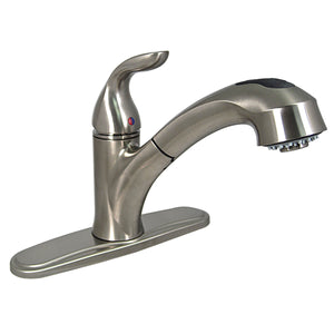 Phoenix Faucets PF231241 Single-Handle Pull Out Hybrid Kitchen Faucet - White