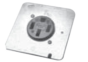 Midwest Electric PR54U Receptacles On Plates - 3 Pole 4 Wire