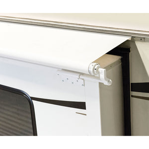 Lippert V000163273 Solera White Awning Slider with White Weatherguard - 66"