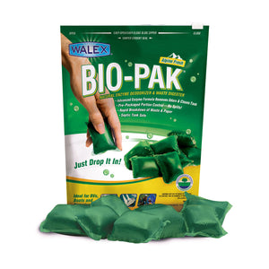 Walex BIOTROPBG Bio-Pak Holding Tank Deodorizer - Tropical Breeze, 10 Pack
