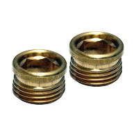 Phoenix Faucets by Valterra PF284002 Renewable Brass Seats for Deck-Mount 2-Valve Garden Tub Fillers - Pair