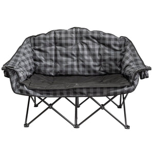 KUMA KM-BBDC-RB Bear Buddy Double Chair - Red Plaid