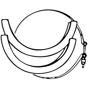 Dometic 385310025 Band and Clamp Kit for 140 Series Toilet - White