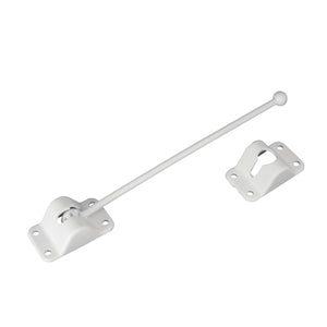 RV Designer E235 Plastic T-Style Entry Door Holder - White, 6"