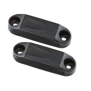 RV Designer L608 Magnetic Catch Set - White, Pack of 2