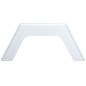 Icon 12022 Single Axle Fender Skirt FS2022 for Bonair - Polar White