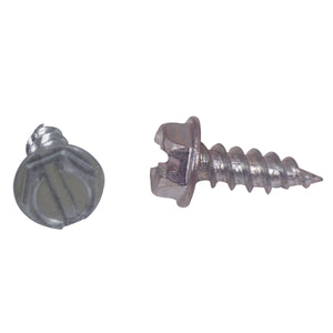 AP Products 012-TR50 BR 8 X 3/4 MH/RV Unslotted Hex Washer Head Screw, Pack of 50 - 3/4", Brown