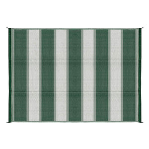 Camco 42833 Botanical Awning Leisure Mat - Charcoal 8' x 20'