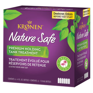 Kronen KHT002 Premium Holding Tank Treatment – RV & Marine Waste Digestor with Odor Control & Waste Liquefying Formula – 64 oz.