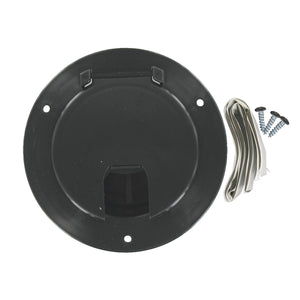 Valterra A10-2137VP Medium Round Cable Hatch - White