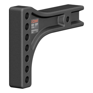 CURT 17131 Replacement Weight Distribution Hitch Shank - 2-1/2" Receiver, 2" Drop, 6" Rise