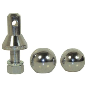 Convert-A-Ball 903B Stainless Steel Shank with 2 Balls - 1"