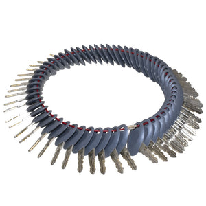 Creative Products Group KEY-RVRING Service Key Ring Set - Bauer Key Codes 301-360