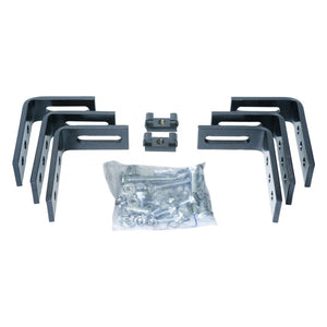 Demco 8553018 Hijacker SL-Series Frame Mounting Bracket Kit For Dodge Ram 1500 '19 (No Rear Air Suspension)