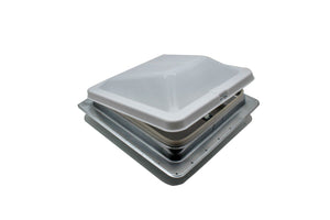 Heng's 71111A-C1G1 Universal Roof Vent Non-Powered with Exchange Lid - 14" White