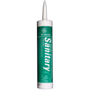 GE SCS-1702 Mildew-Resistant Sanitary Sealant - White