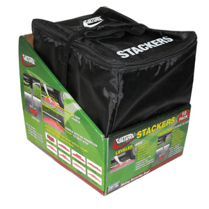 Valterra A10-0920 Stackers Leveler/Jack Pad - 10 Pack with Carry Bag