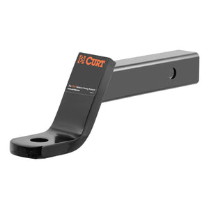 CURT 45030 Class 3 Trailer Hitch Ball Mount for 2" Receiver - 7,500 lbs., 2" Drop, 3/4" Rise, 7-1/2" Length