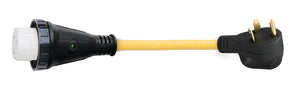 ParkPower 1550PA-B Pigtail Adapter - 50A (125/250V) Female to 15A (125V) Male