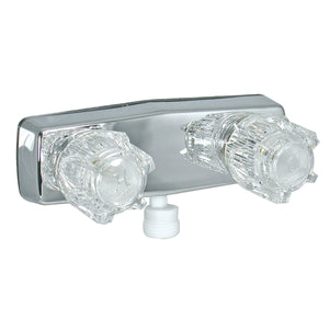 Phoenix Faucets by Valterra PF213350 Two-Handle 4" Shower Valve with Vacuum Breaker - Plastic, Chrome
