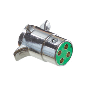 RV Designer P410 4-Way Chrome Plated Connectors - Socket