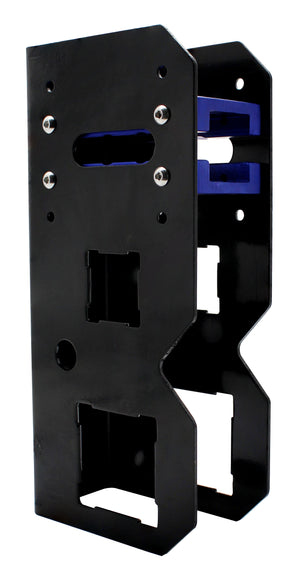 Quick Products QP-PWMRR Pivoting Wall-Mount Receiver Rack - Versatile Storage Device for Bike Racks, Cargo Carriers, and other Hitch-Mount Accessories