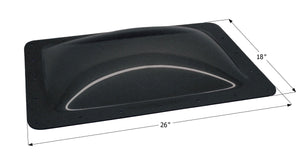 Icon 01852 RV Skylight SL1824 - 24" x 18" x 4", Clear