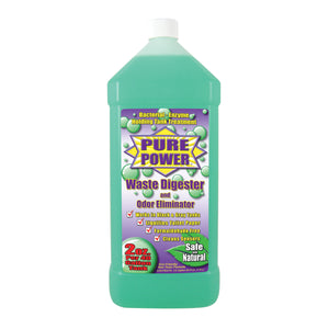 Valterra V22003 Pure Power Green Waste Digester and Odor Eliminator - 64 oz.
