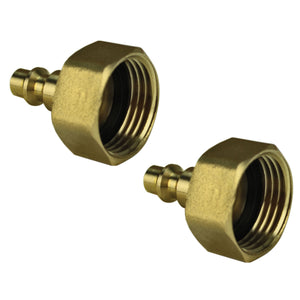 Quick Products QP-QCBPGF Quick Connect Air Compressor Irrigation Blow Out Fitting - Female, Each