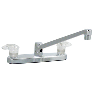 Phoenix Faucets PF221201 Catalina Two-Handle 8" Kitchen Faucet with 8" Standard Spout - White