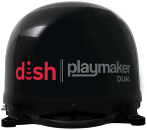 Winegard PL-8000R DISH Playmaker Dual with Wally HD Receiver Bundle - White