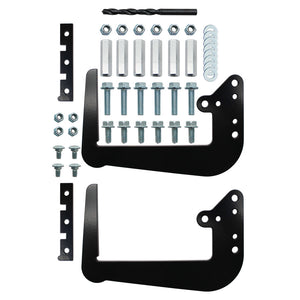 Quick Products QP-SBSBU Standard RV Bumper Support Brackets – Reinforcement Kit for 4" x 4" Bumpers, Frame-Mount Design for Bike Racks & Cargo Carriers – 400 lb Capacity, Fits I-Beam & Channel Frames
