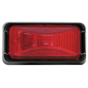 Peterson E150BKR The 150 Series Sealed Clearance/Side Marker Light & Base - Red, Black Base