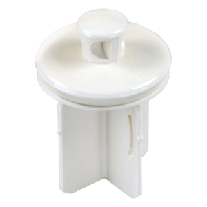 JR Products 95205 Four-Stem Pop-Up Stopper - White