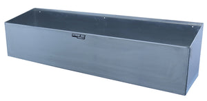 Extreme Max 5001.6111 Aluminum Single Fuel Jug Holder - Fits One 5 Gallon Container, Storage Organizer for Enclosed Race Trailer, Shop, Garage, Storage, Silver