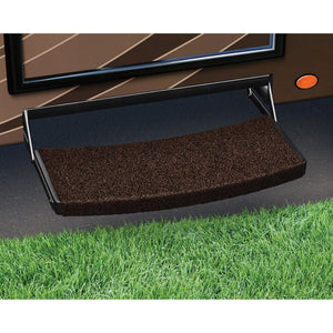 PREST-O-FIT 2-0220 Trailhead Universal RV Step Rug - 22", Buckskin Brown