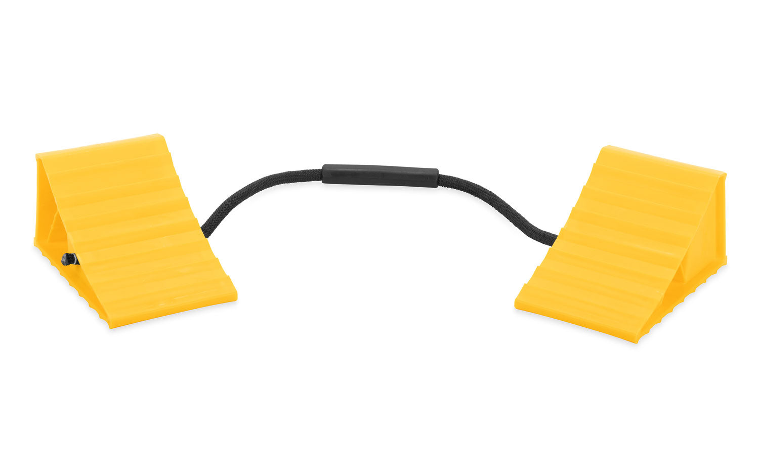 Camco 44470 RV Double Wheel Chock with Rope