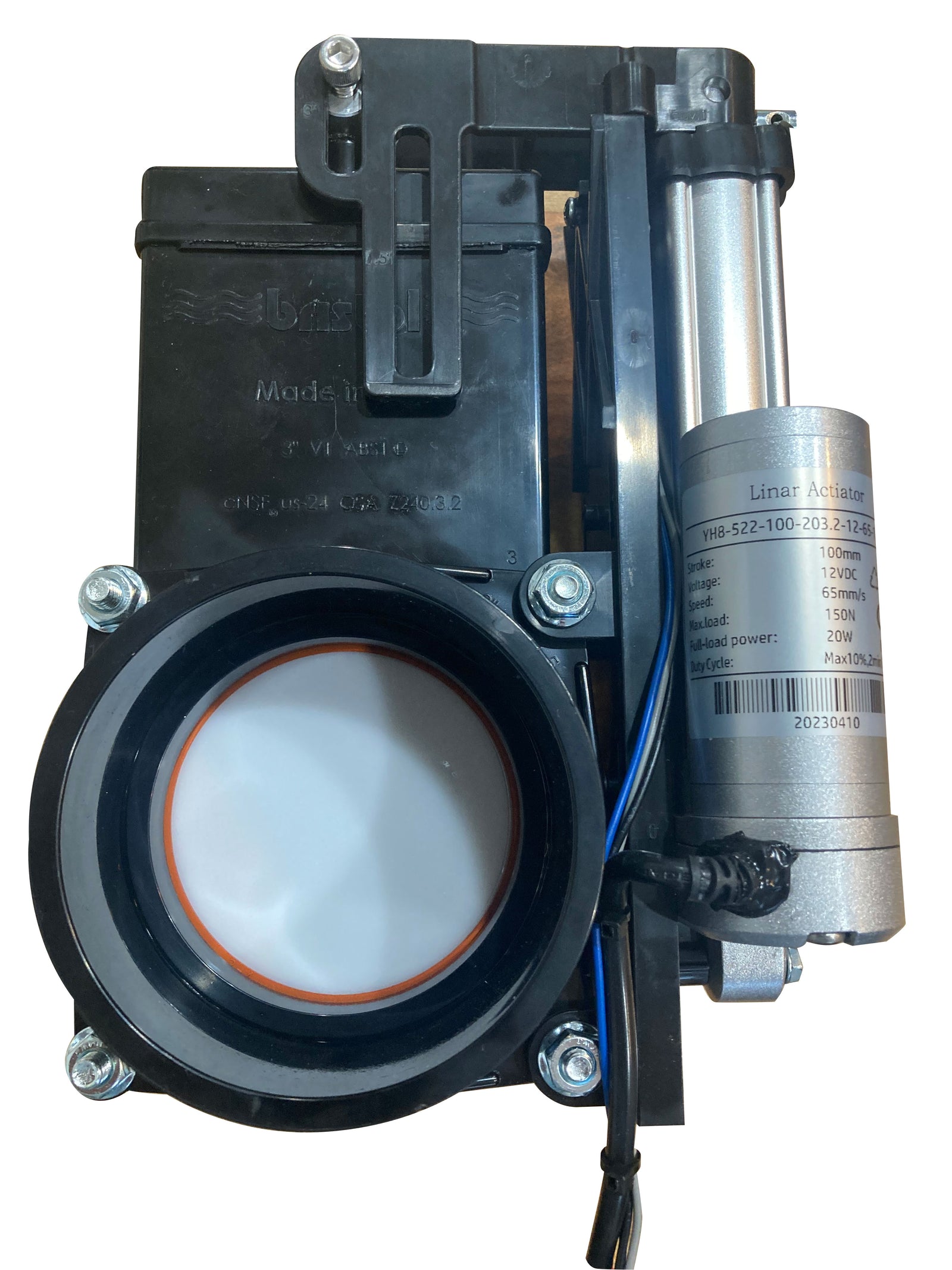 LaSalle Bristol 66N4MDVAM Bristol 3" Motorized Termination Vavle