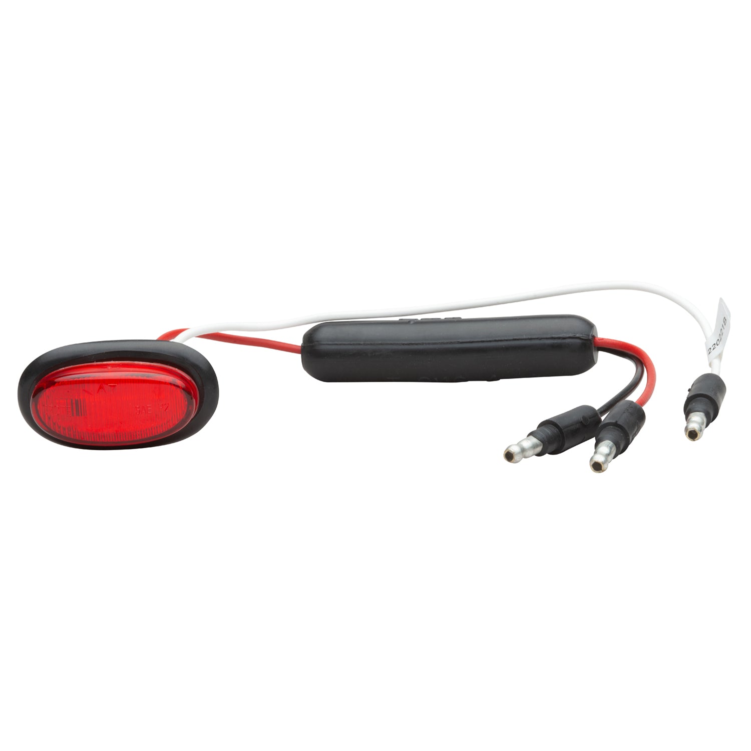 Grote 49382 Dual Intensity MicroNova LED Clearance Marker Light with Grommet - Red