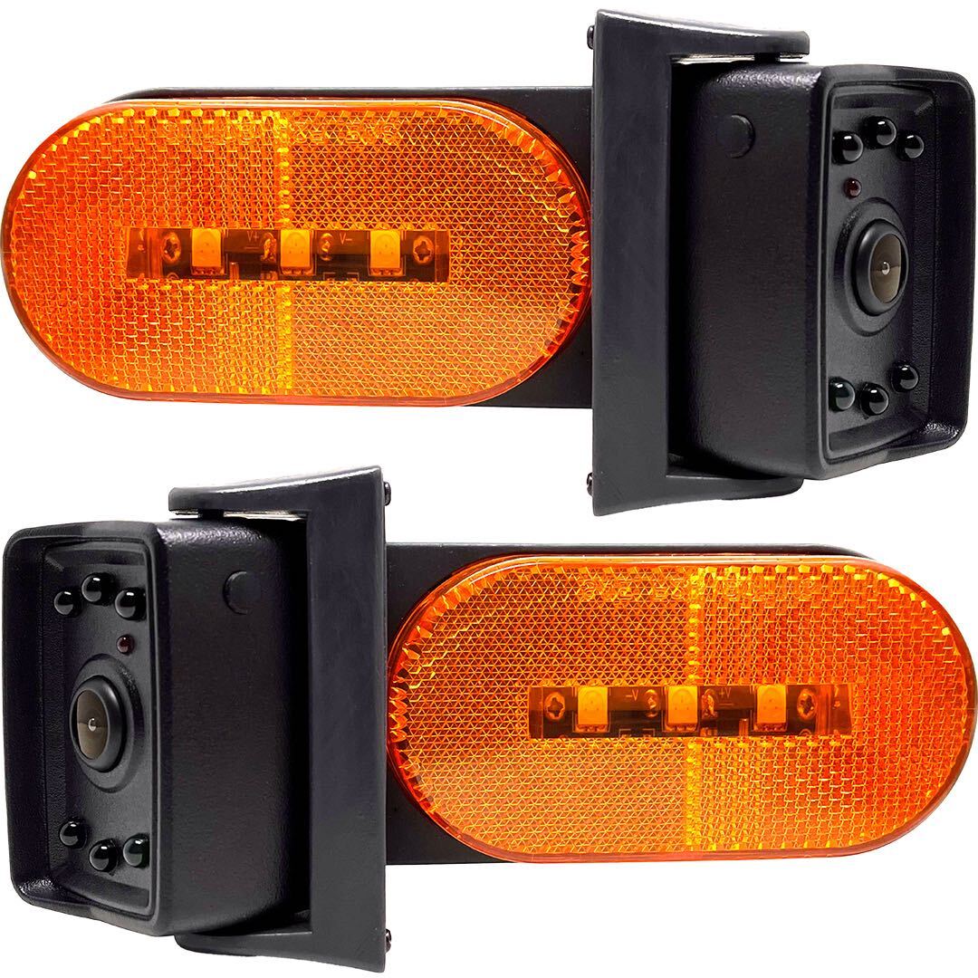 Brandmotion AHDS-7812 Wireless HD Side Marker Light Cameras - Left and Right