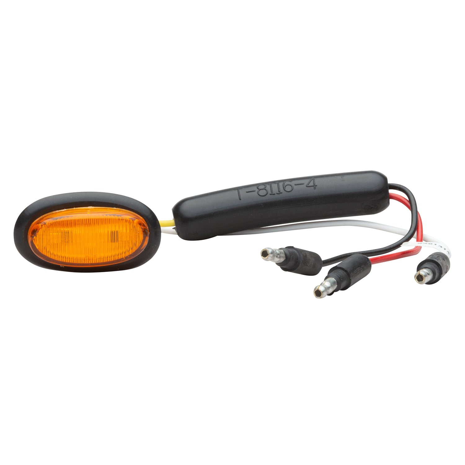 Grote 49383 Dual Intensity MicroNova LED Clearance Marker Light with Grommet - Amber