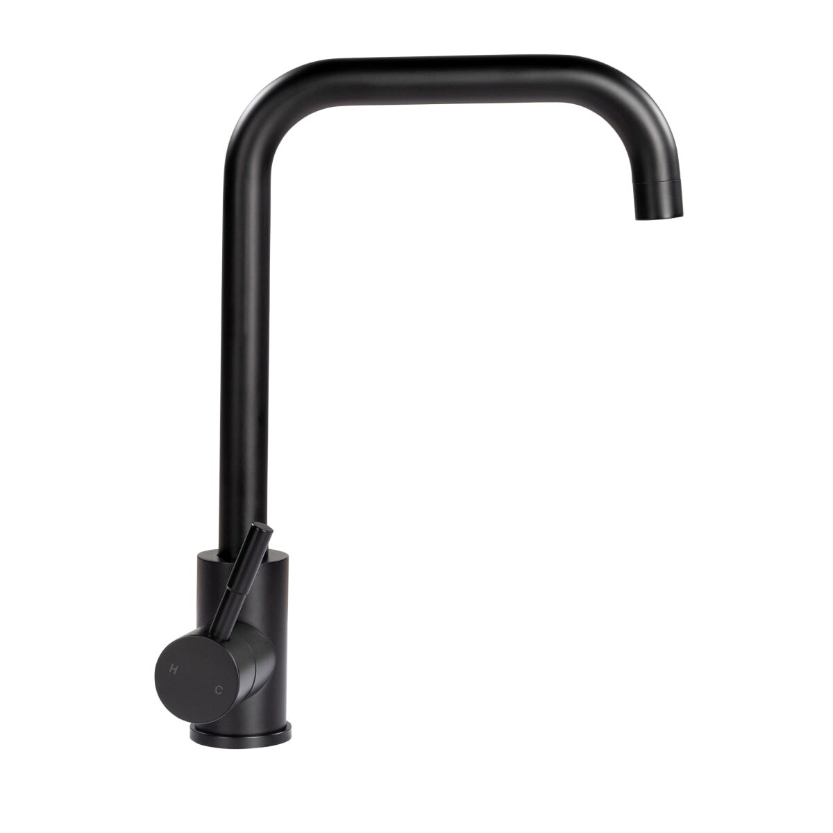 Lippert 2021090597 Square Gooseneck Faucet - Black Matte