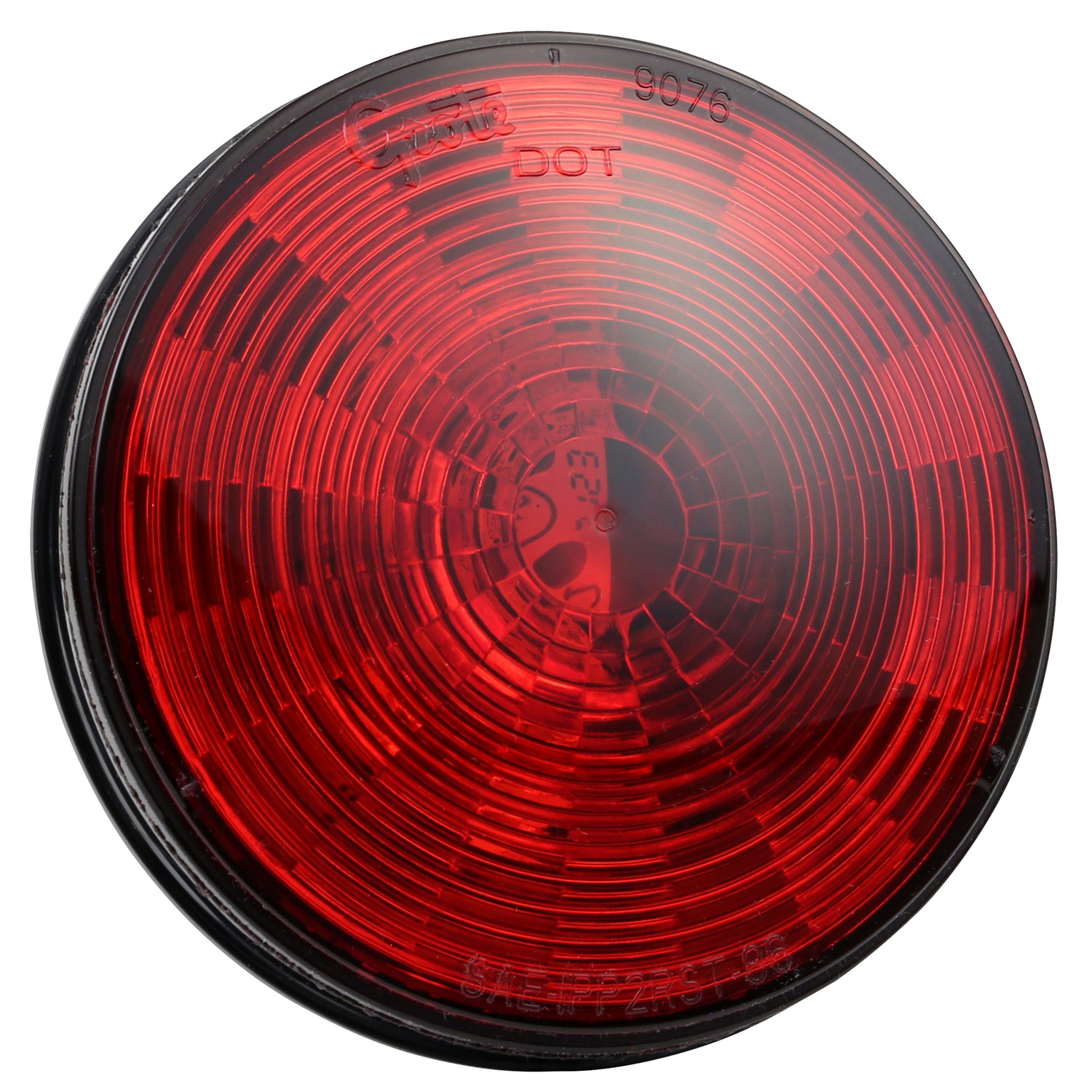 Grote 54282 Grote Select 4" LED Stop Tail Turn Light - Red, Grommet Mount, Female Pin, Multi-Volt