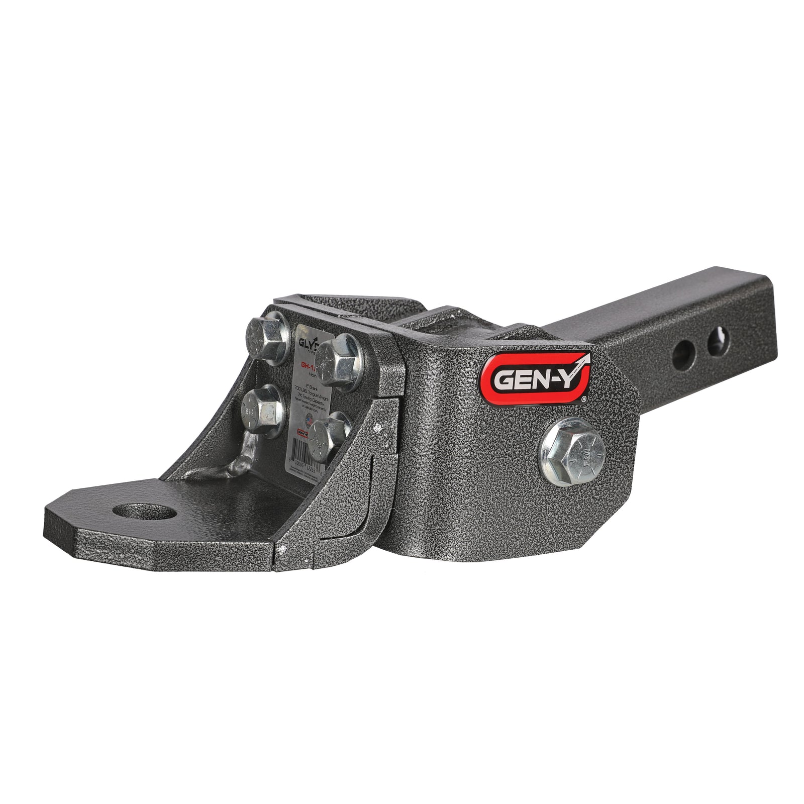 GEN-Y Hitch GH-12001 GLYDER Torsion-Flex Ball Mount - 2" Shank, 2" Drop, 400-700 lbs. TW