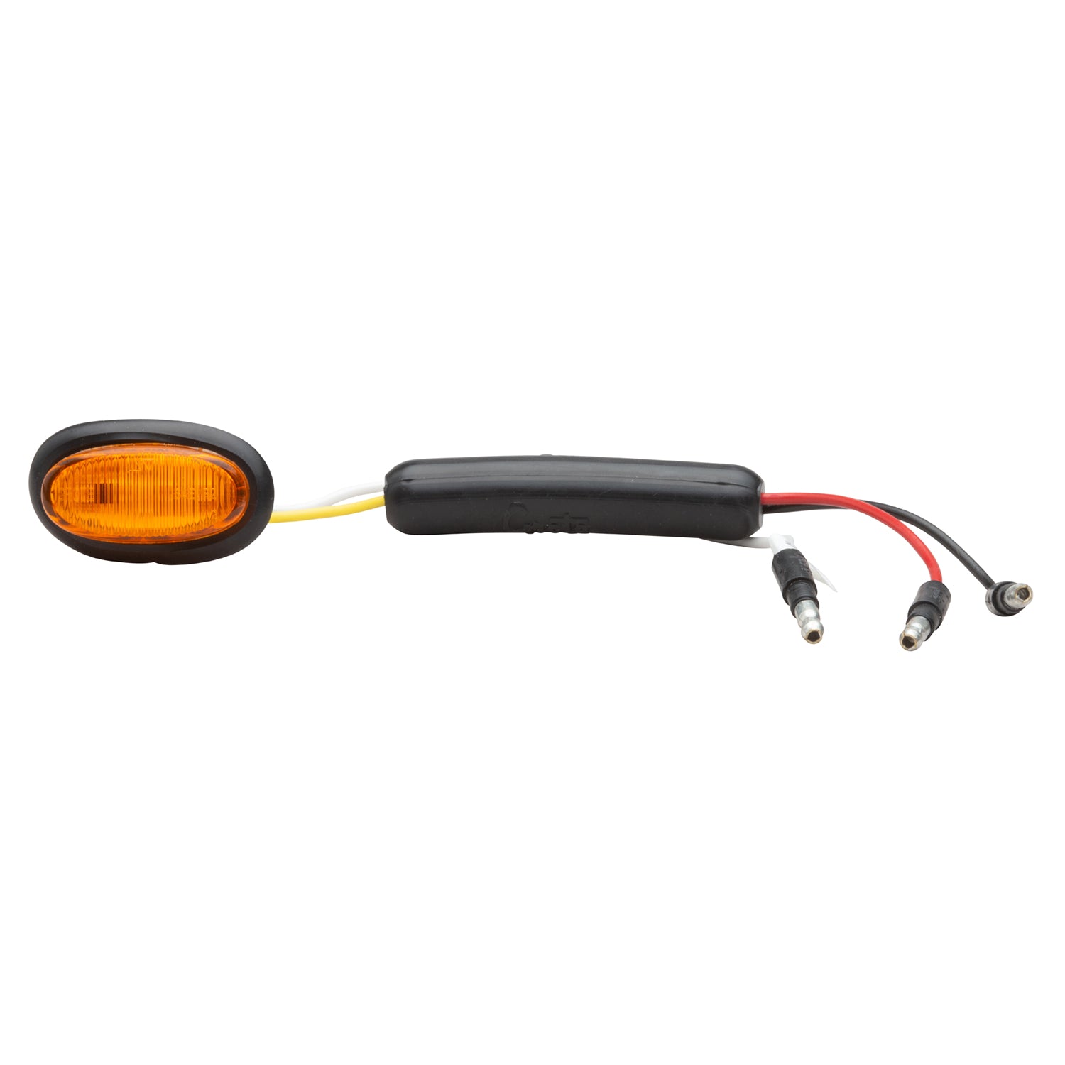 Grote 49373 Dual Intensity Slim-Line MicroNova LED Clearance Marker Light with Grommet - Amber