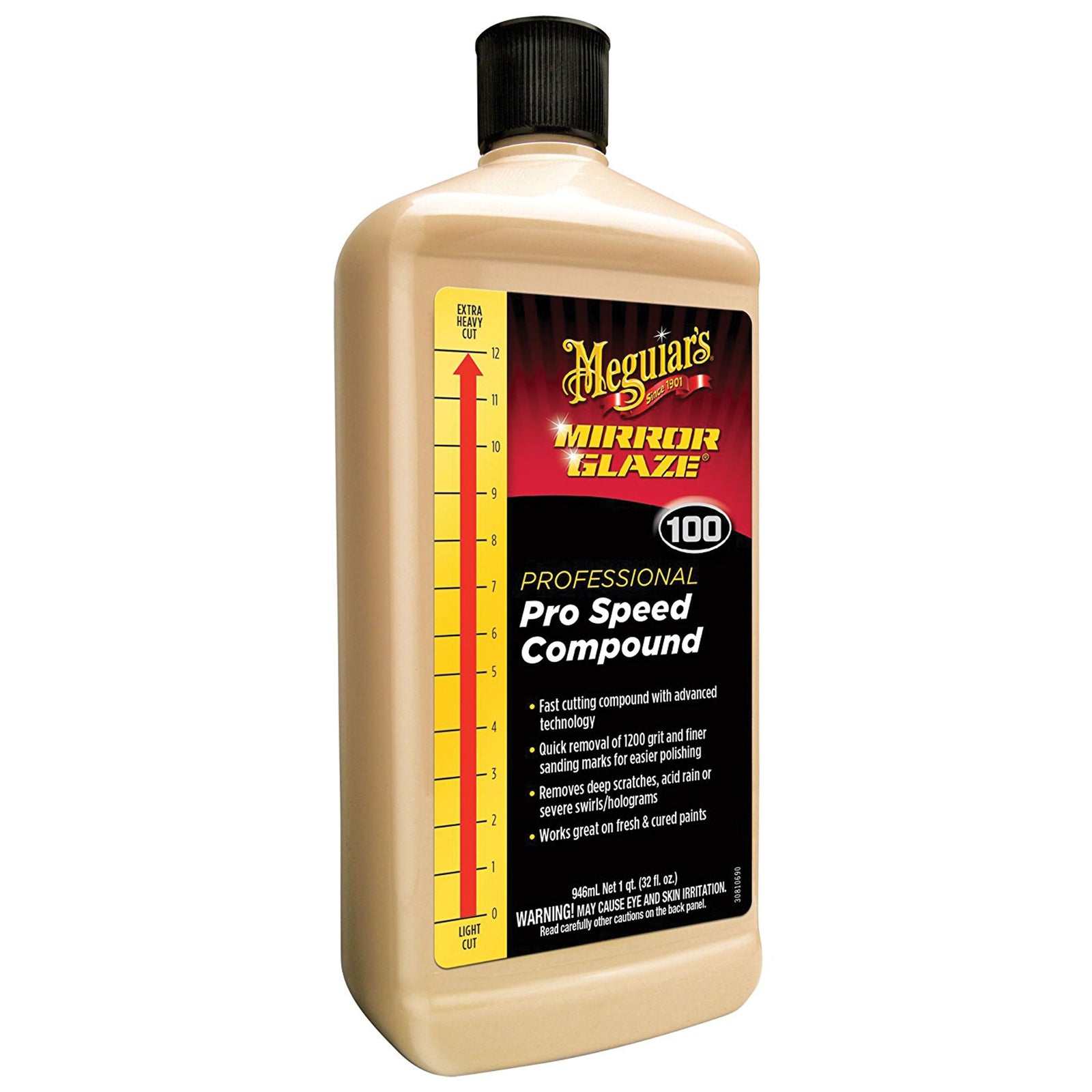 Meguiar's M10032 Mirror Glaze Pro Speed Compound - 32 oz.