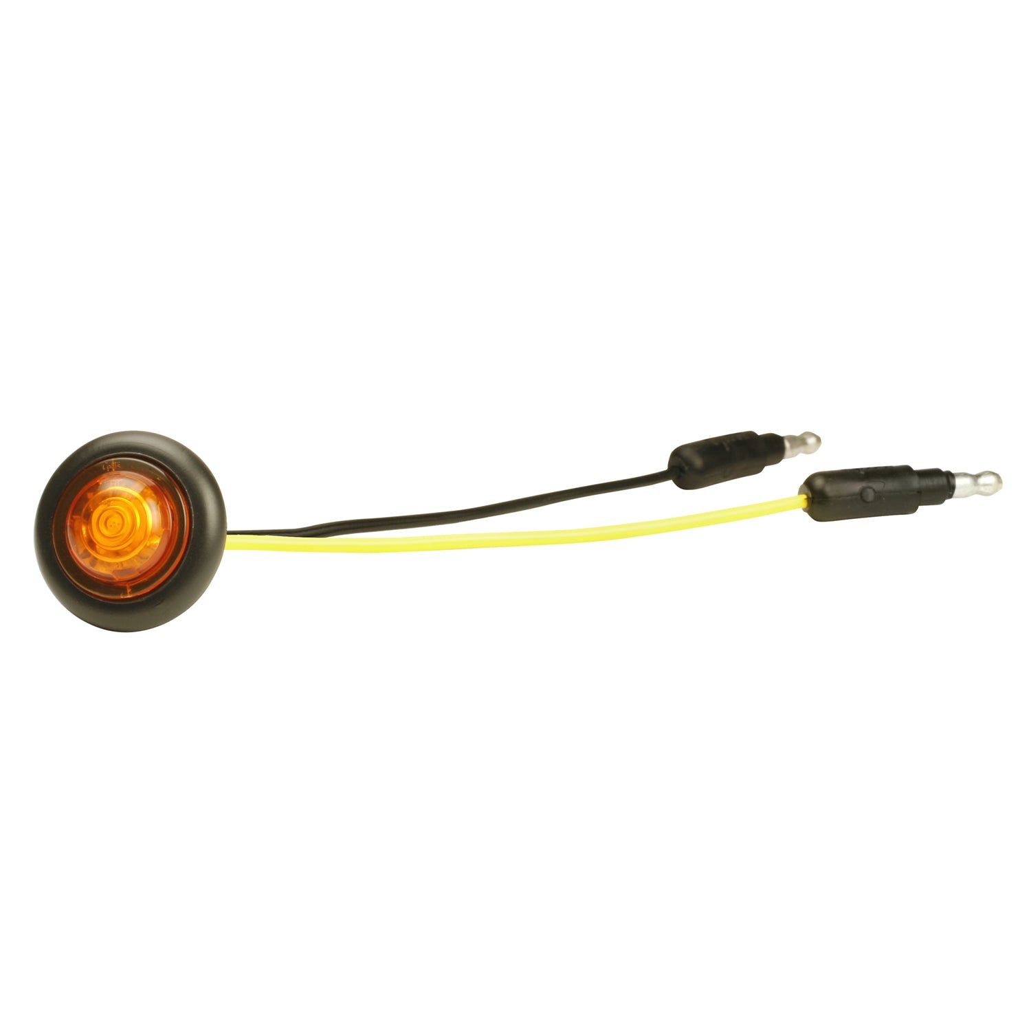 Grote 49333 MicroNova Dot LED Clearance Marker Light with Grommet - Amber